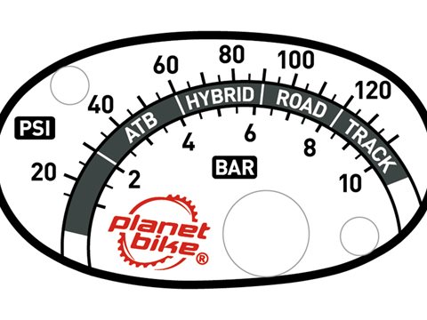 Planet Bike 面板標籤